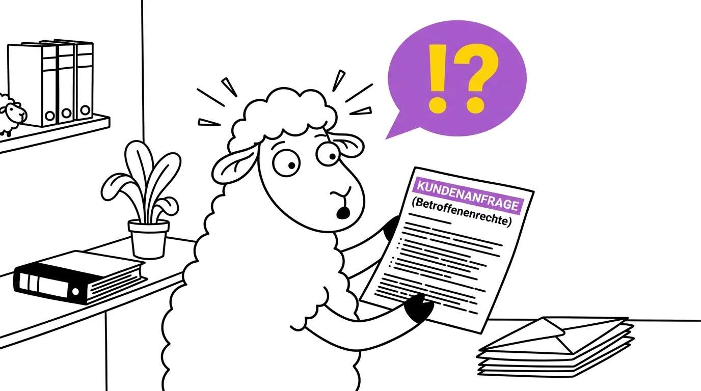 Szenario Auskunftsrechte im Datenschutzprozess